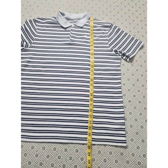 2 Nike Dri Fit Golf Polo Shirt Men's Size M Blue Short Sleeve Athletic - Picture 5 of 10